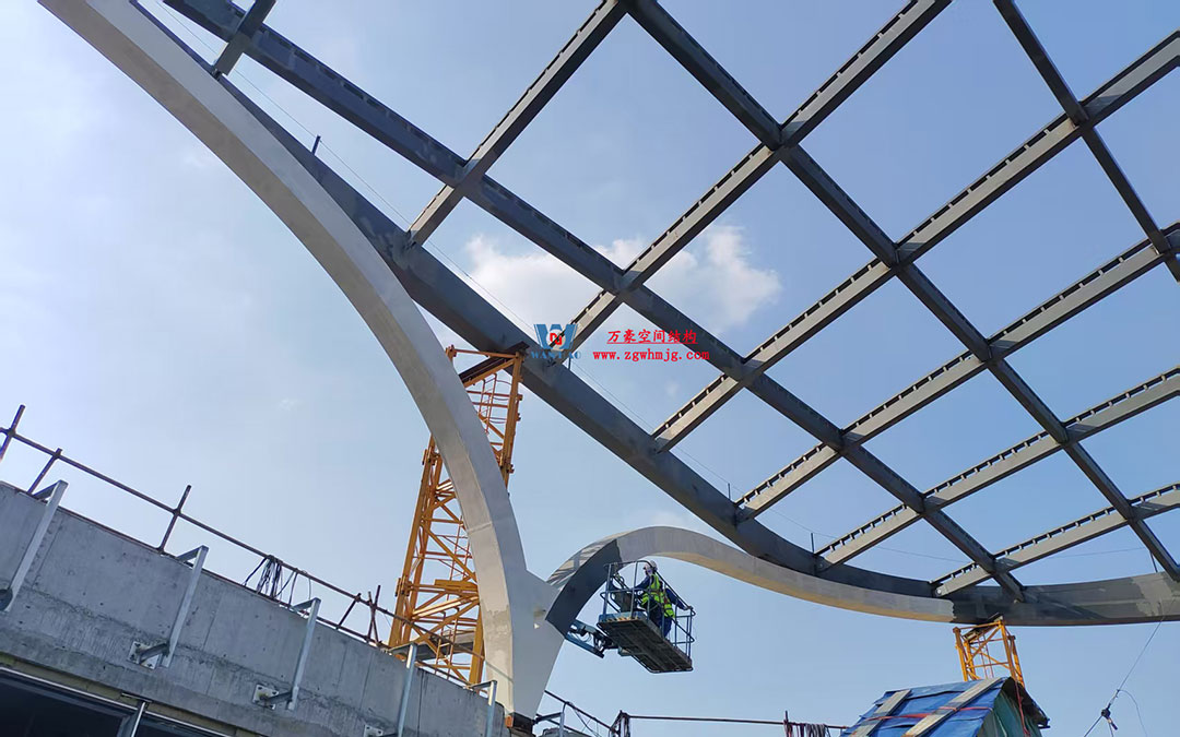 ETFE氣枕膜與雙曲面空間網(wǎng)殼結(jié)構(gòu)結(jié)合是什么樣？一起來一睹真容