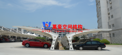 寧波車棚廠家哪家好？膜結(jié)構(gòu)車棚廠家優(yōu)先選擇萬(wàn)豪
