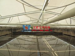 污水池加蓋用什么材料好？為什么污水池膜結(jié)構(gòu)加蓋如此受歡迎？